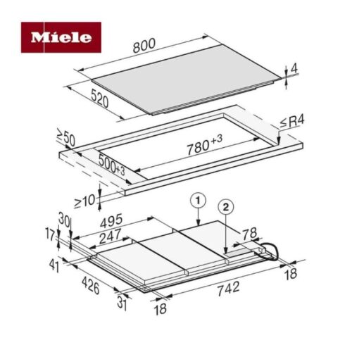 kich thuoc bep tu da diem miele km 7678 fl lap am
