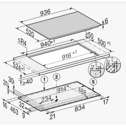 kich thuoc bep tu miele 3 vung nau km 7999 fr lap am