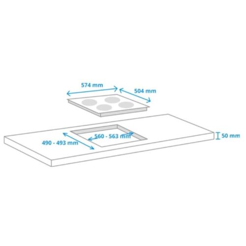 kich thuoc bep tu miele 4 vung nau km 7201 fr lap am