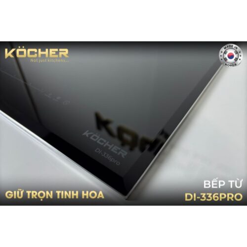 mat kinh bep tu 2 vung nau kocher di 336pro