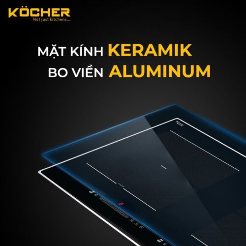 mat kinh bep tu 2 vung nau kocher di 609