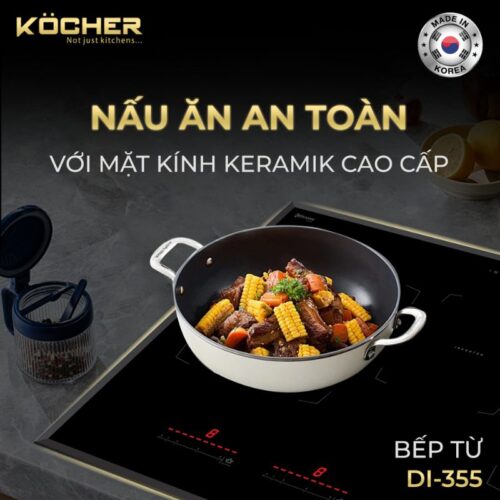 mat kinh bep tu 3 vung nau kocher di 355