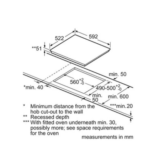 size bep tu bosch pie631fb1e