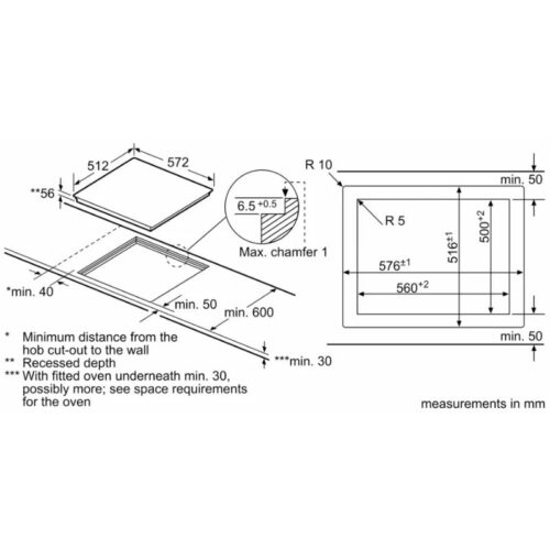 size bep tu bosch pxy601jw1e