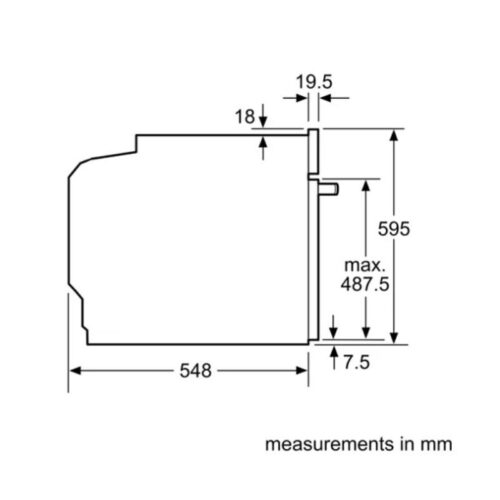 Lò nướng Bosch HBG633BB1 serie 8 5 size lo nuong bosch hbg633bb1