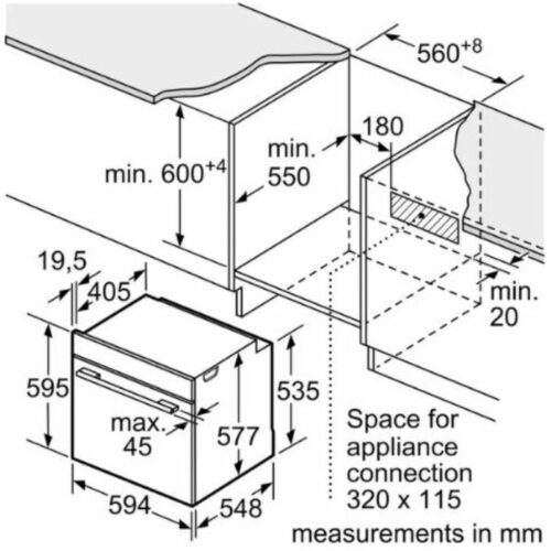 size lo nuong bosch hmg778nb1