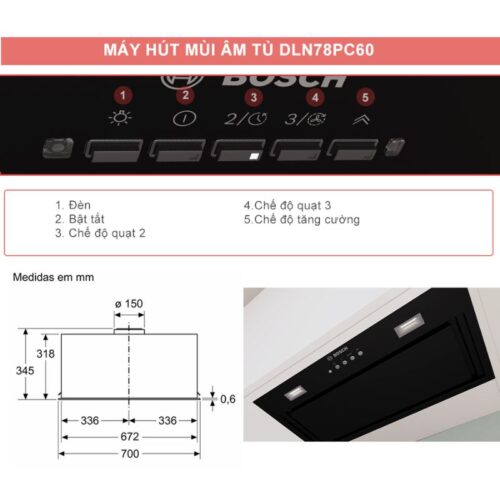 size may hut mui am tran bosch dln78pc60 serie 8