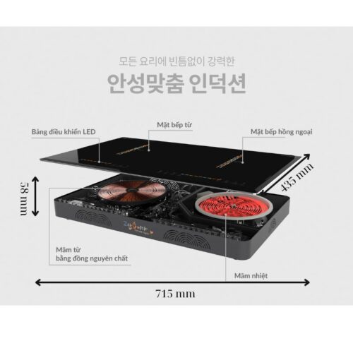 kich thuoc bep tu ket hop hong ngoai hawonkoo ceh 204 if