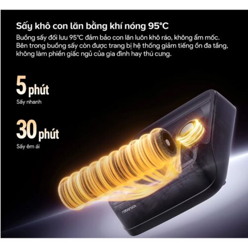 Máy hút bụi lau nhà Roborock F25 ACE Pro 4 say may hut bui lau nha roborock f25 ace pro