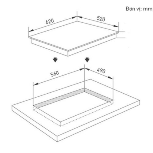 size bep tu ba vung nau canzy cz 999dhe