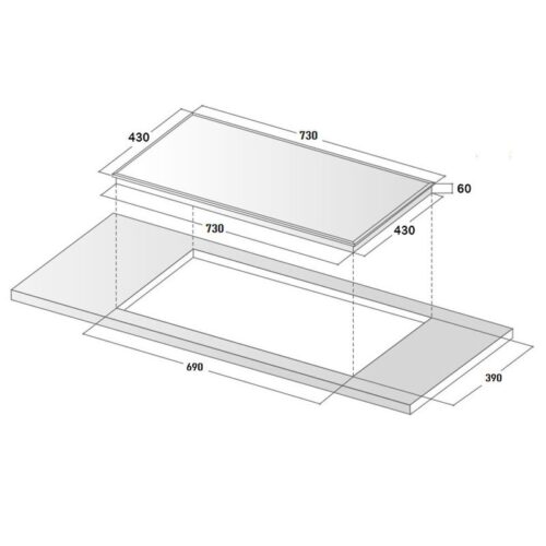 size bep tu ket hop hong ngoai canzy cz 877ih